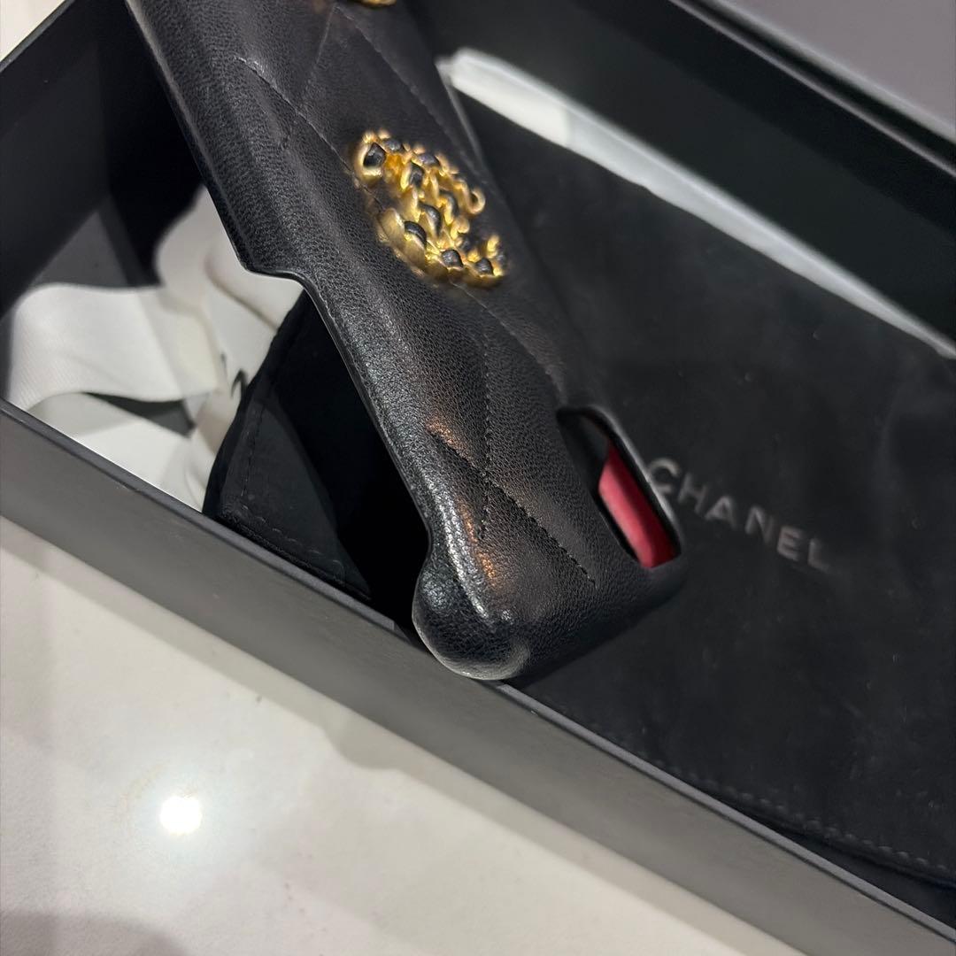 サリア　CHANEL iPhone11ケース ブラック