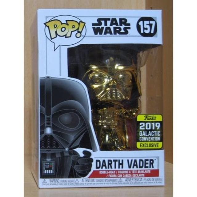 限定 Funko POP スターウォーズ ダース・ベイダー ゴールド #157