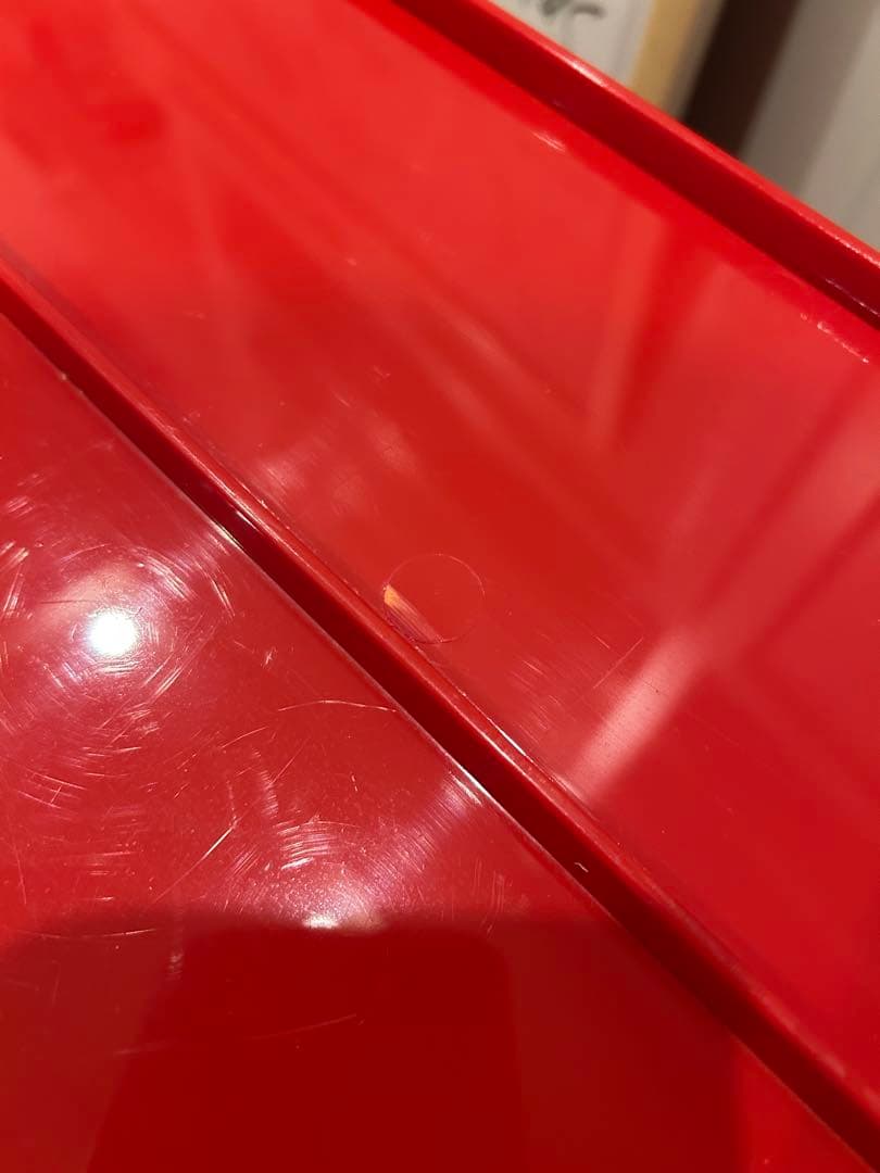 【正規品】Joe Colombo B-LINE ボビーワゴン 2段 レッド