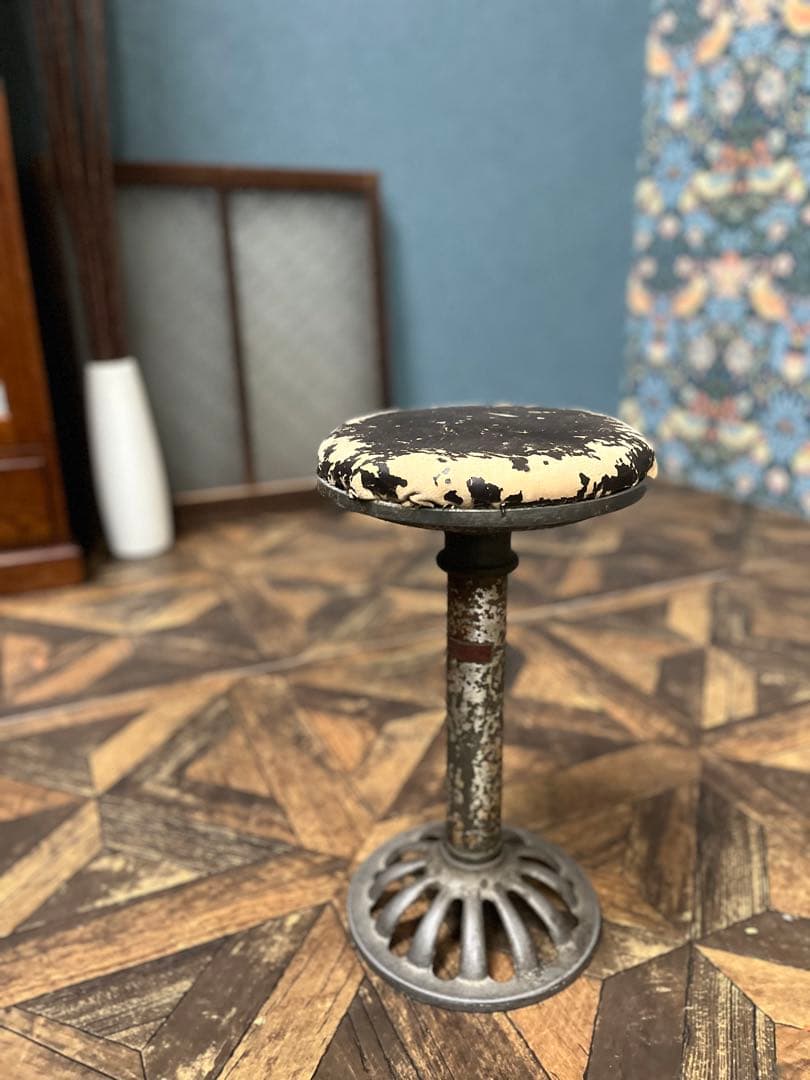 ポルコロッソ＊ミシン椅子 スツール インテリア アンティーク ビンテージ