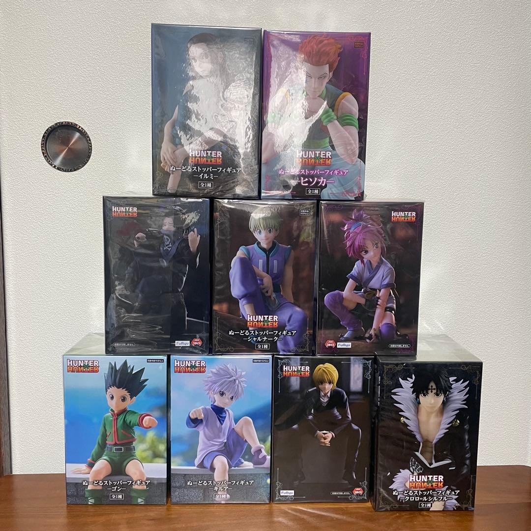 HUNTER x HUNTER ぬーどるストッパーフィギュア 9体セット