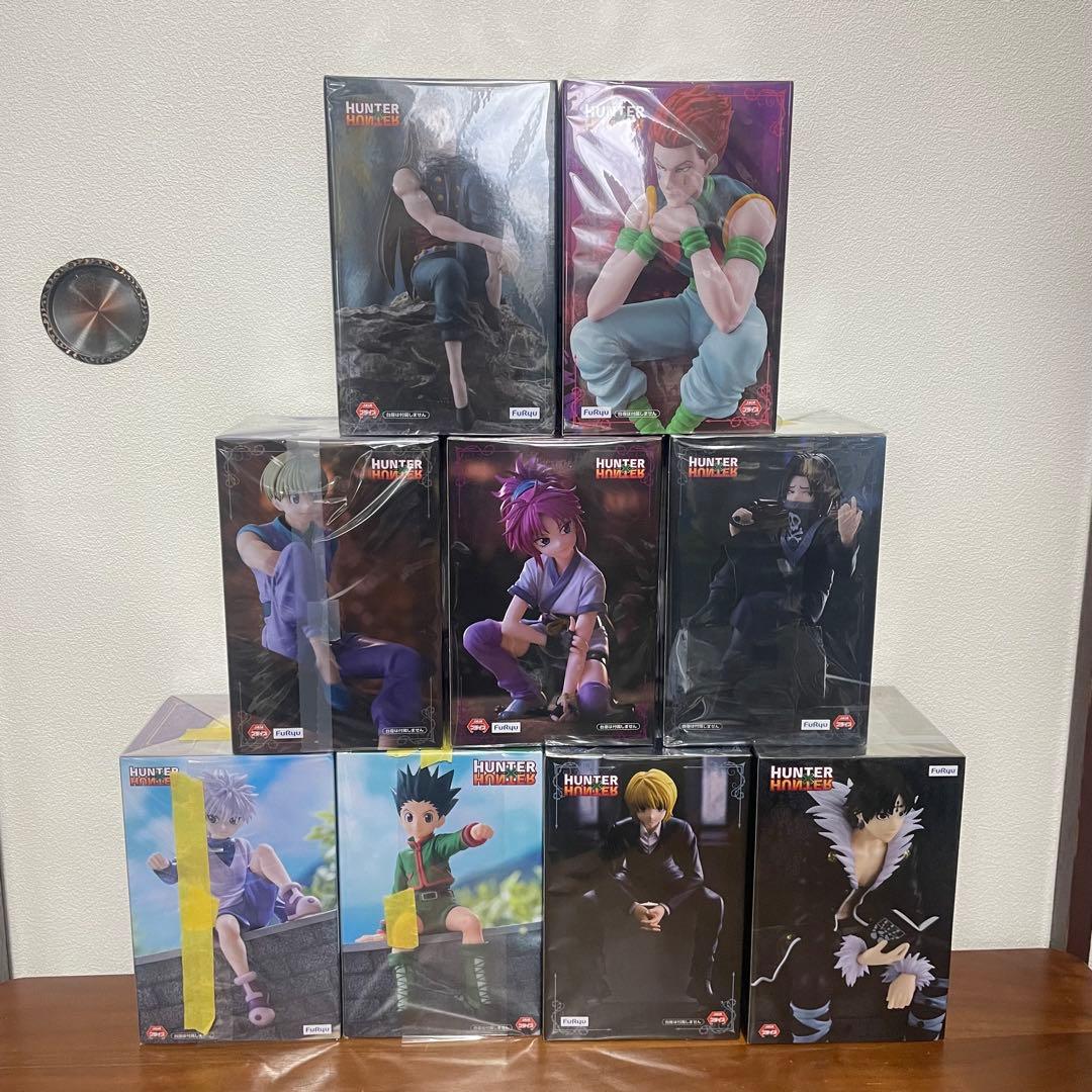 HUNTER x HUNTER ぬーどるストッパーフィギュア 9体セット