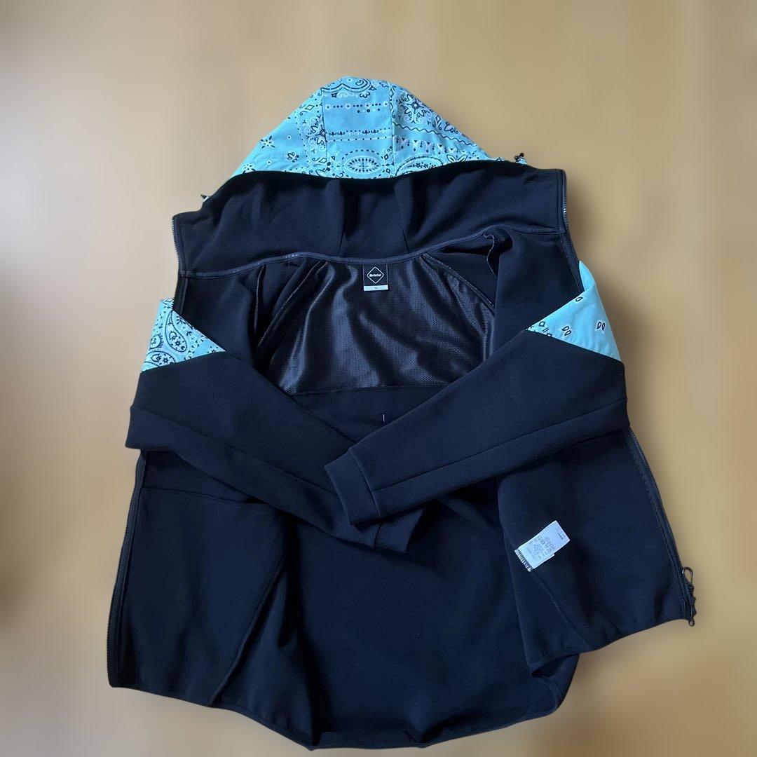 【未使用】FCRB VENTILATION HOODIE ペイズリー柄　XL