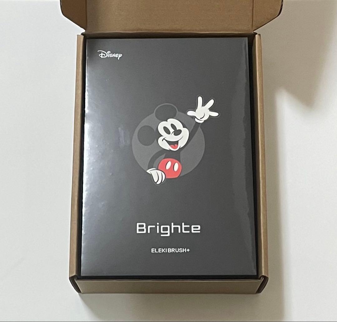 【新品未開封】Brighte ELEKI BRUSH＋ミッキーマウス限定デザイン