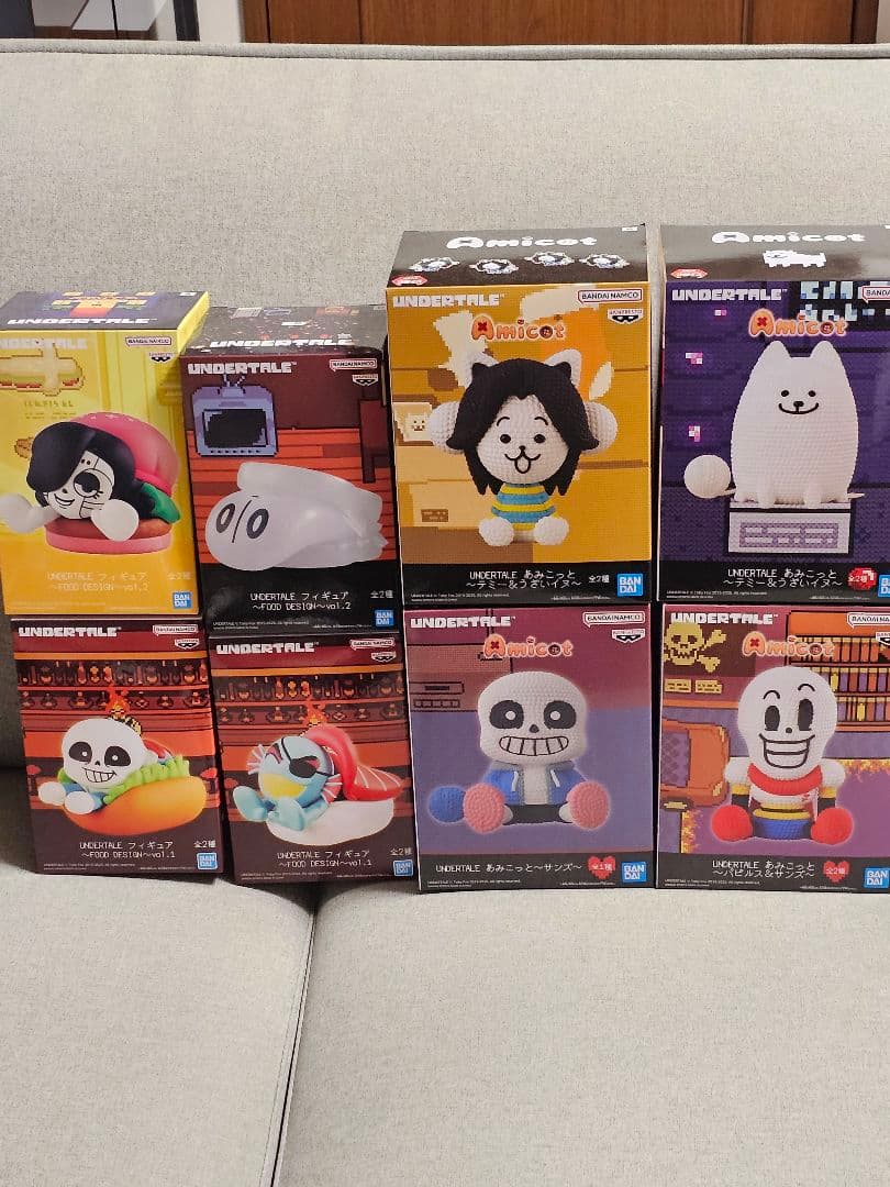 UNDERTALE　プライズフィギュア　あみこっと　FOOD DESIGN