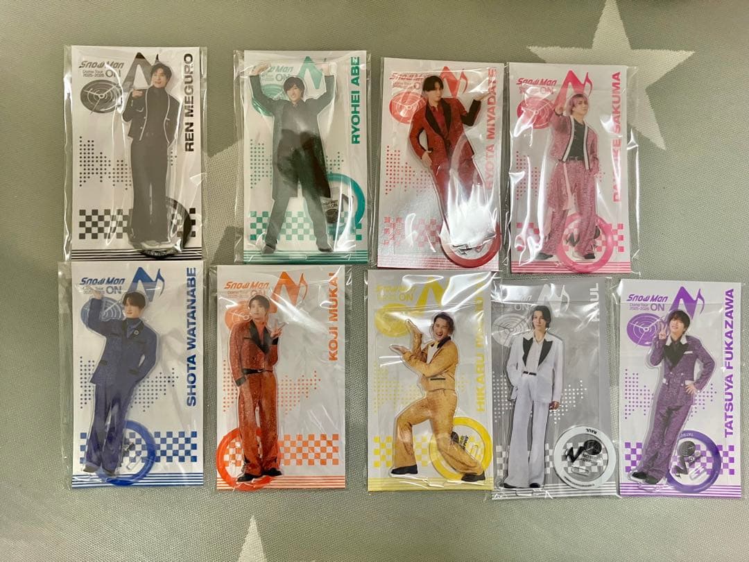  Man Dome Tour 2025-2026 ON アクスタ セット