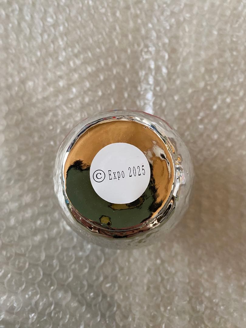 ミャクミャク 高崎だるま シルバー&ゴールド　　EXPO2025 万博