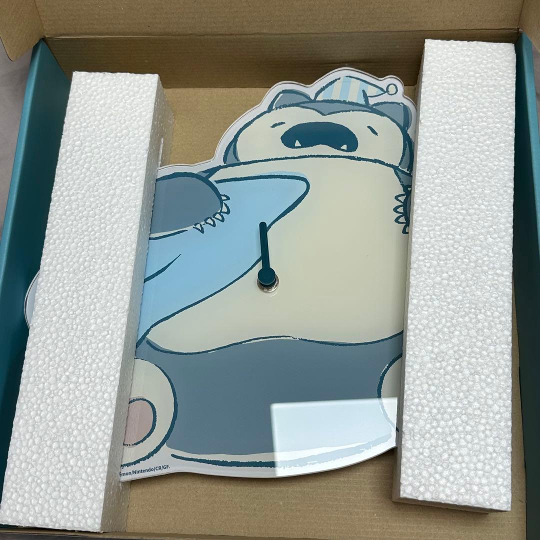 ポケモン カビゴン 韓国公式 壁時計 pokemon in a dream