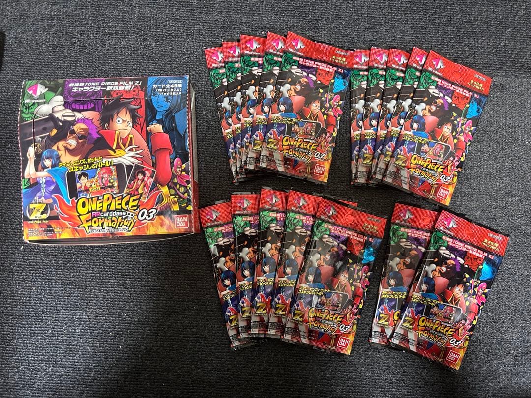 絶版　未開封　ワンピース　ARカードダス　フォーメーション03 劇場版　希少