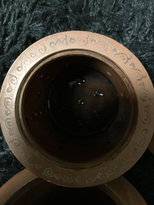 中国 古い急須 紫砂 朱泥 在銘