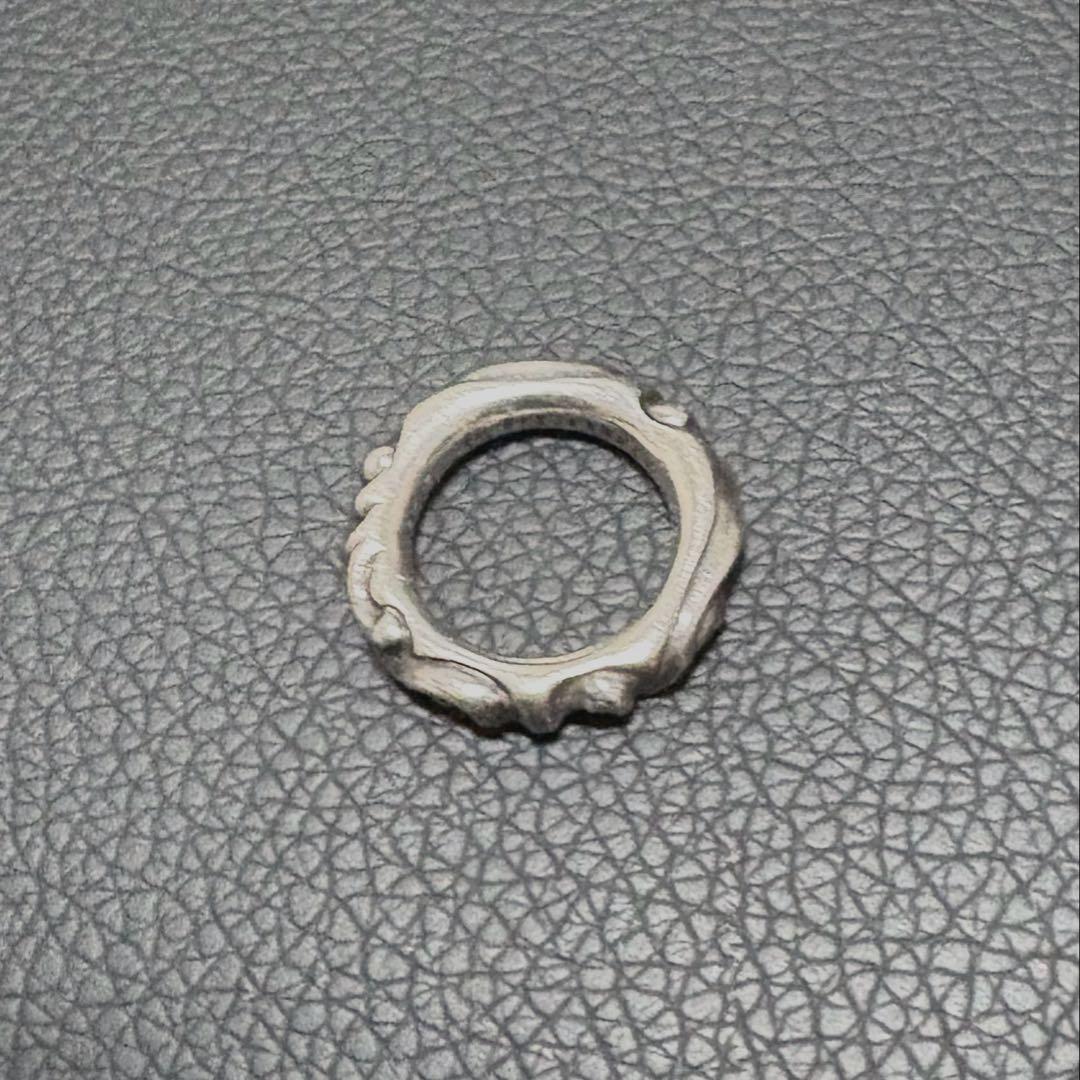 CHROME HEARTS クロムハーツ スクロールバンド リング　11号