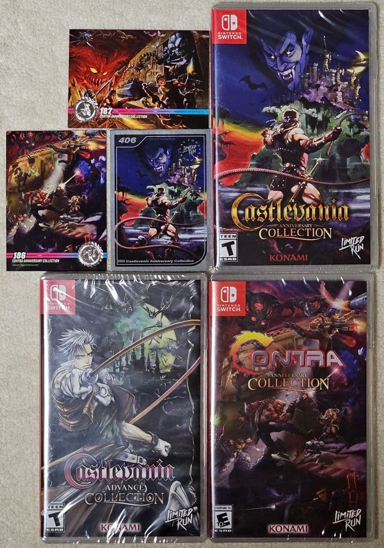 Switch Castlevania ＋ CONTRA 悪魔城ドラキュラ 魂斗羅