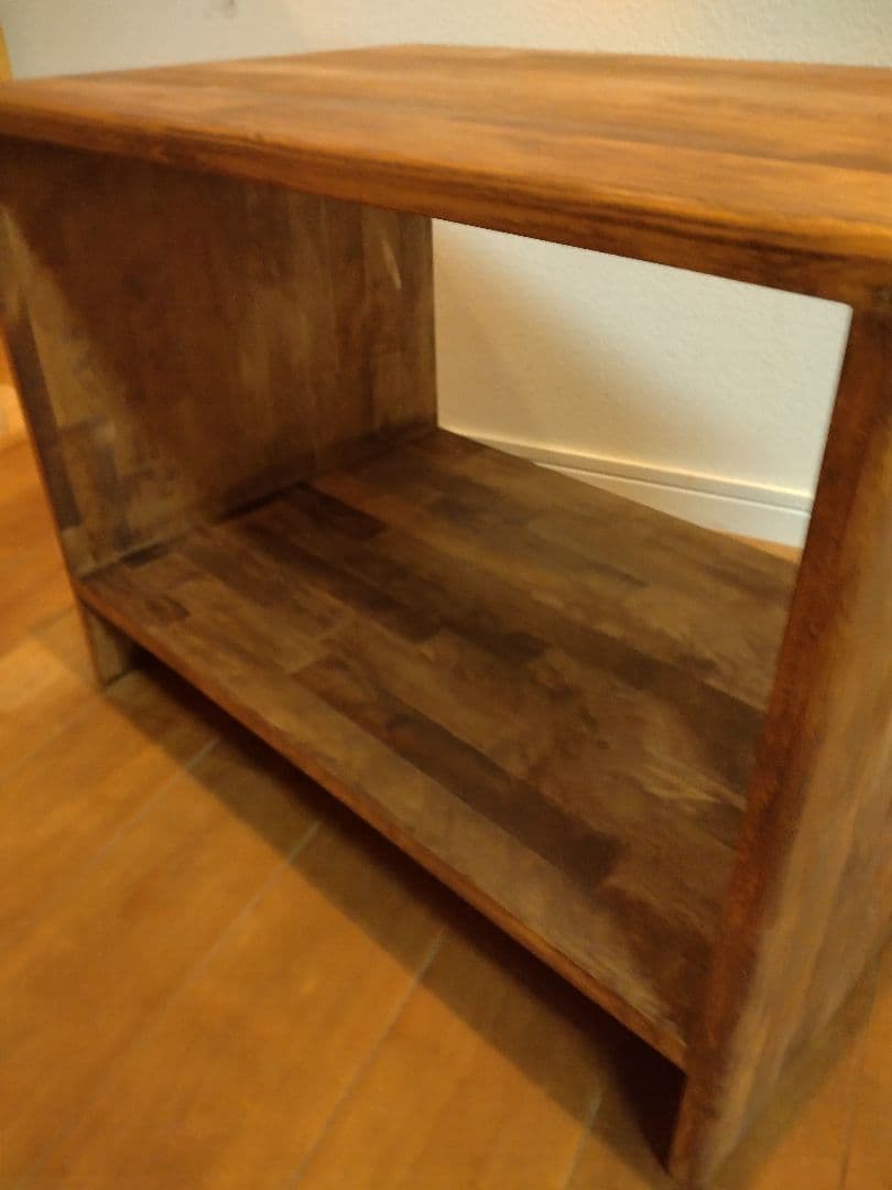 木製　ハンドメイド　オーダー　テレビ台　水槽台　ワトコオイル　シェルフ　棚
