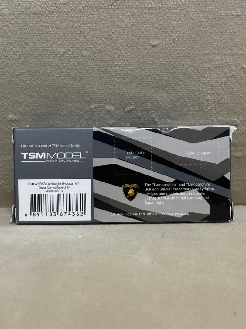 MiNiGT LBWORKS ランボルギーニウラカン　デジタルカモフラージュ