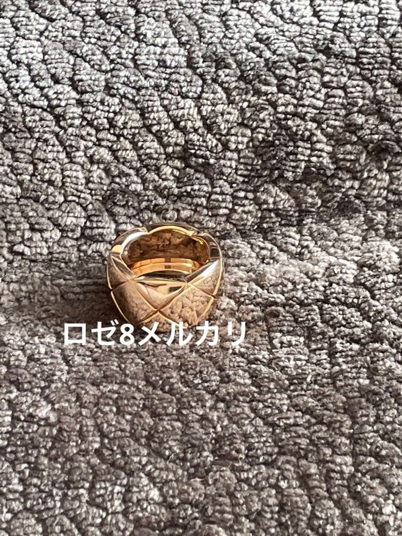 Tuyuさま　特価CHANEL美品ココクラッシュリング　ラージ　ベージュゴールド