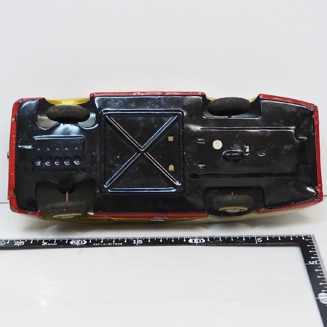 マルサン【メルセデス ベンツ300SLRレースカー】tinブリキtoy箱無car