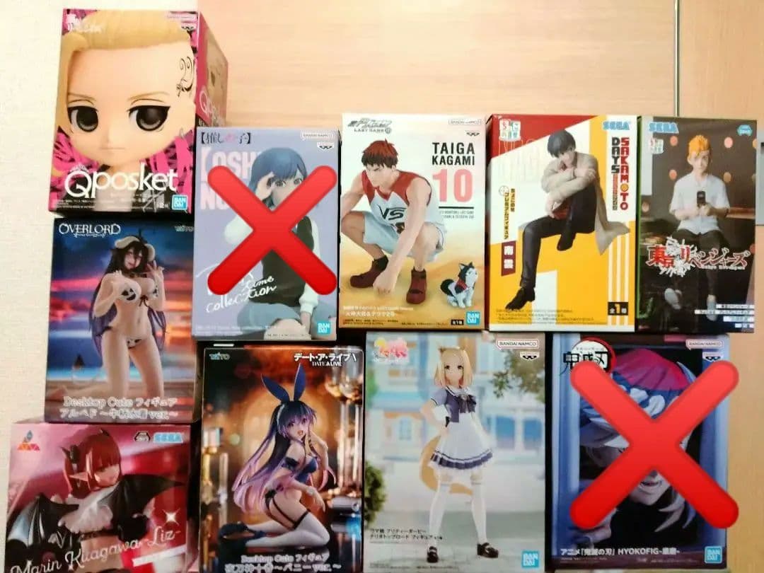 【新品未開封】南雲、レム、エミリア、初音ミク他 フィギュア21個まとめ売り