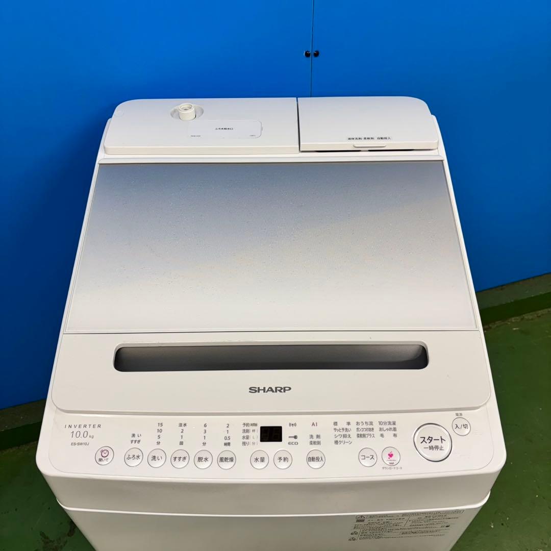 555 SHARP 最新 2025年製 洗濯機 極美品 小型 家庭用 一人暮らし