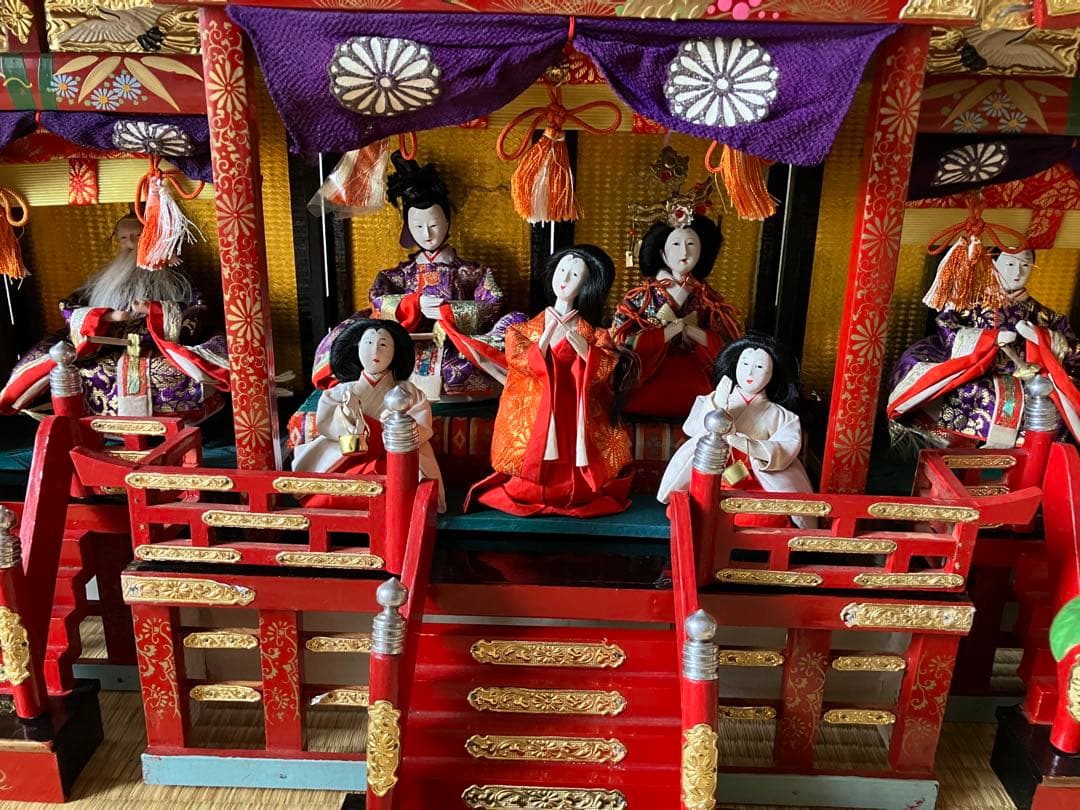 御殿飾り雛人形