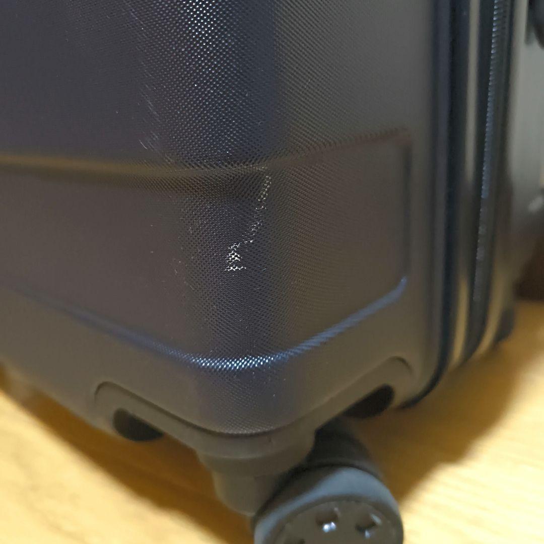 36L 無印良品 ハード キャリーケース ネイビー　機内持ち込みサイズ
