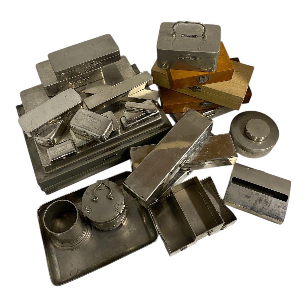 ヴィンテージ　レトロ　医療器具　ケース　大量　まとめて　25オ214