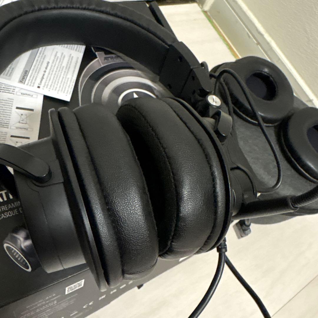 オーテク　ATH-M50x STS-USB ヘッドセット(有線) ケース付き