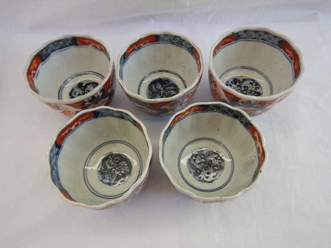 古伊万里色絵湯吞み