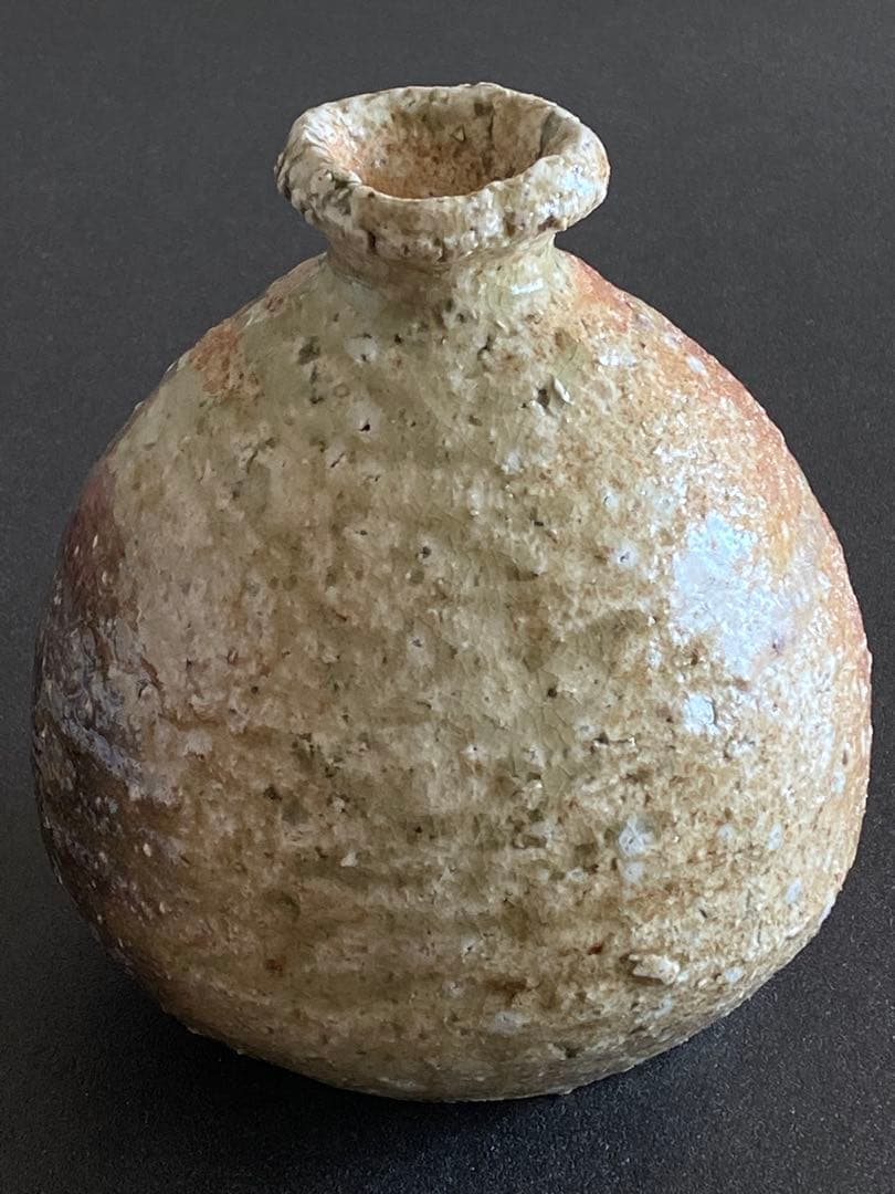 信楽焼 Shigaraki ware 花入 Vase 井村侊生 N14