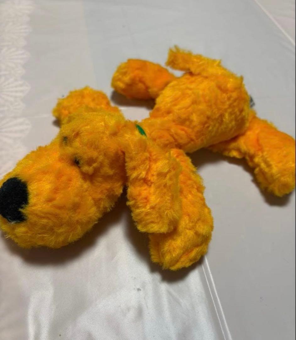 日本製　子犬のるーくオレンジ　COMO&RAY 平成　レトロ