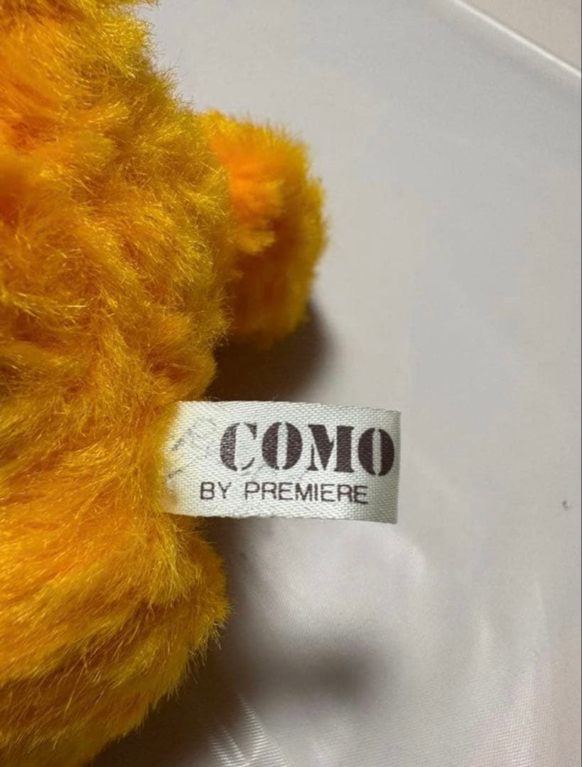 日本製　子犬のるーくオレンジ　COMO&RAY 平成　レトロ