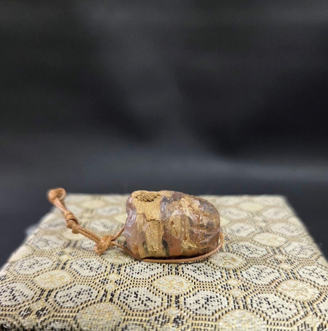 766　天珠　紀元前　最古の出土天珠　dzibeads！