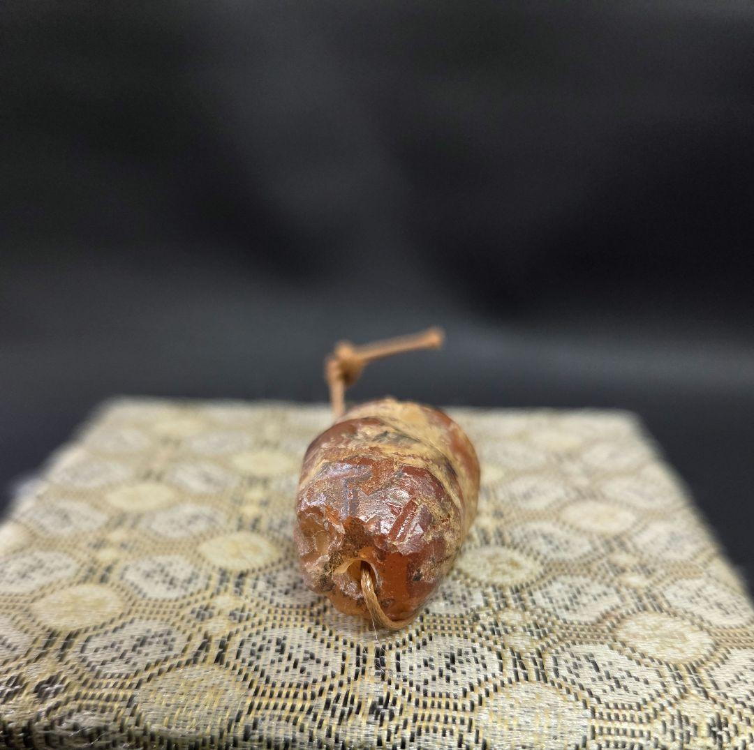 766　天珠　紀元前　最古の出土天珠　dzibeads！