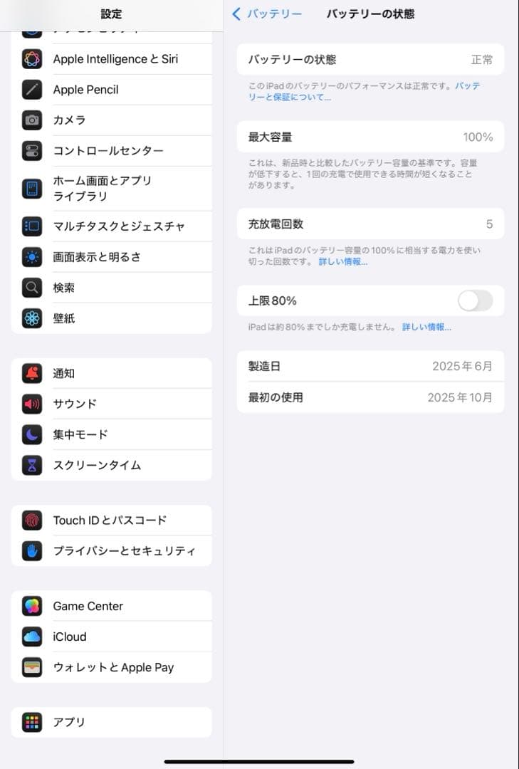 iPad mini A17 Pro スターライト Wi-Fiモデル