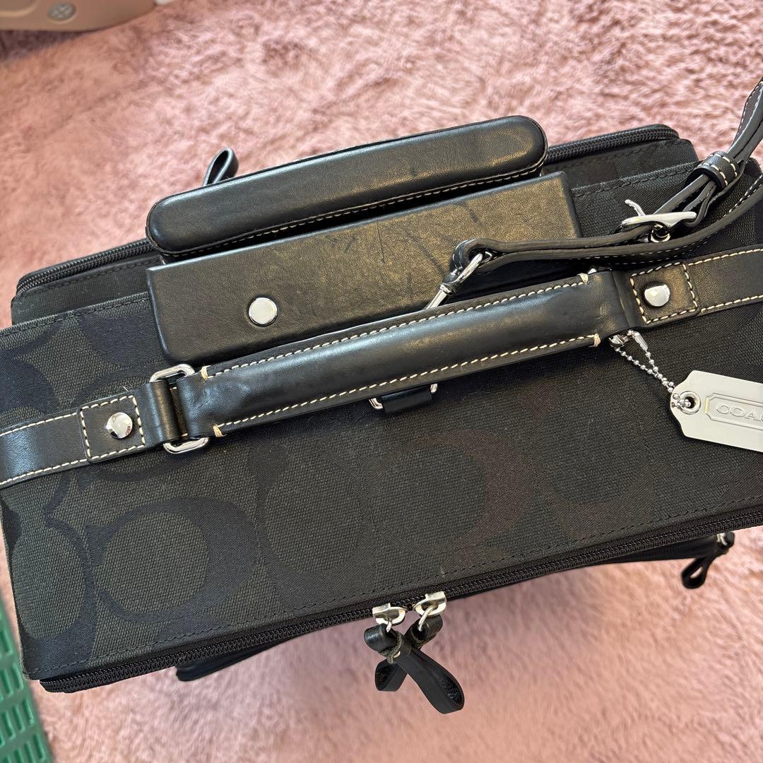 COACH ブラック キャリーケース