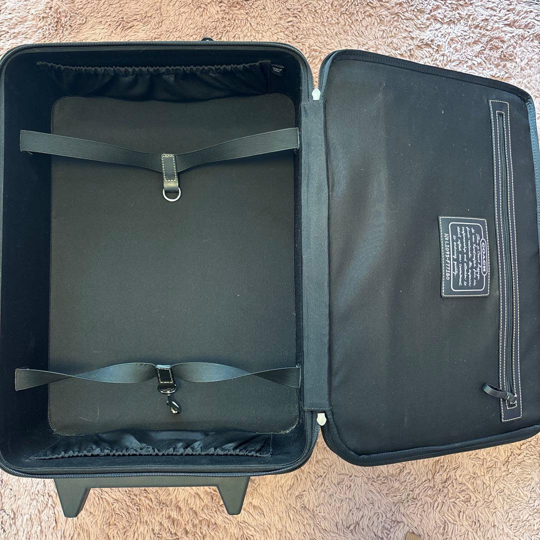 COACH ブラック キャリーケース