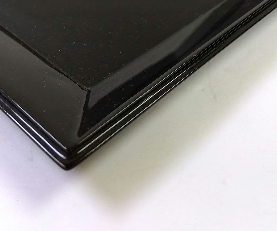 茶道具 茶入盆 羽田盆 真塗 新品 盆点 盆