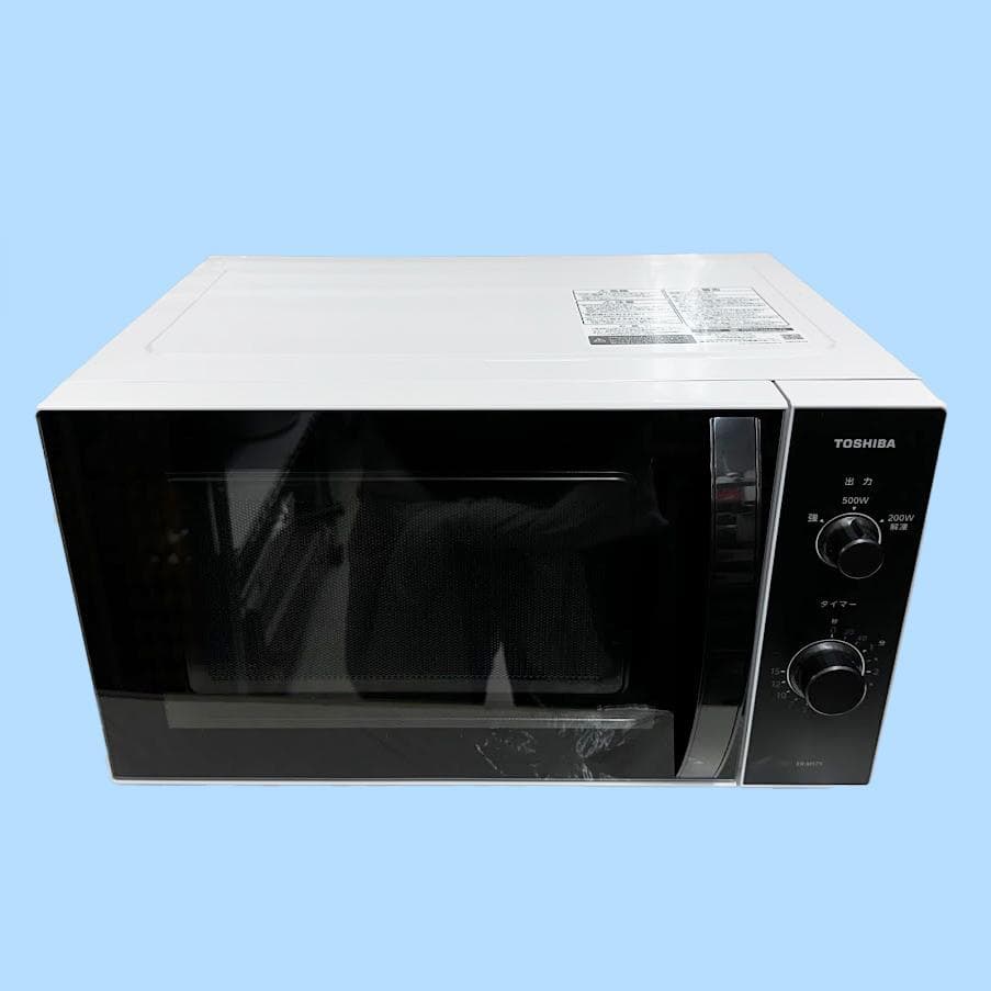 ★736 東芝 17L 電子レンジ 庫内フラット 2024年製 ER-M17Y