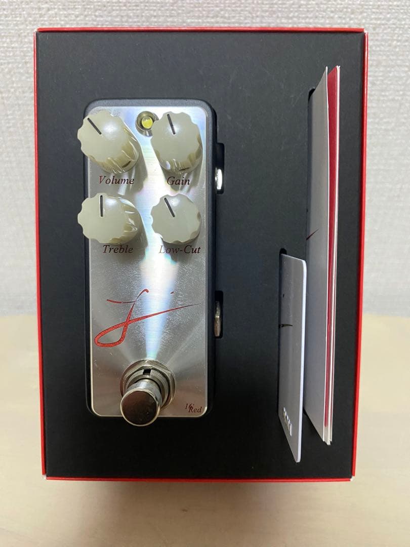 L’ Red 2016 Model オーバードライブ/ディストーション レッド