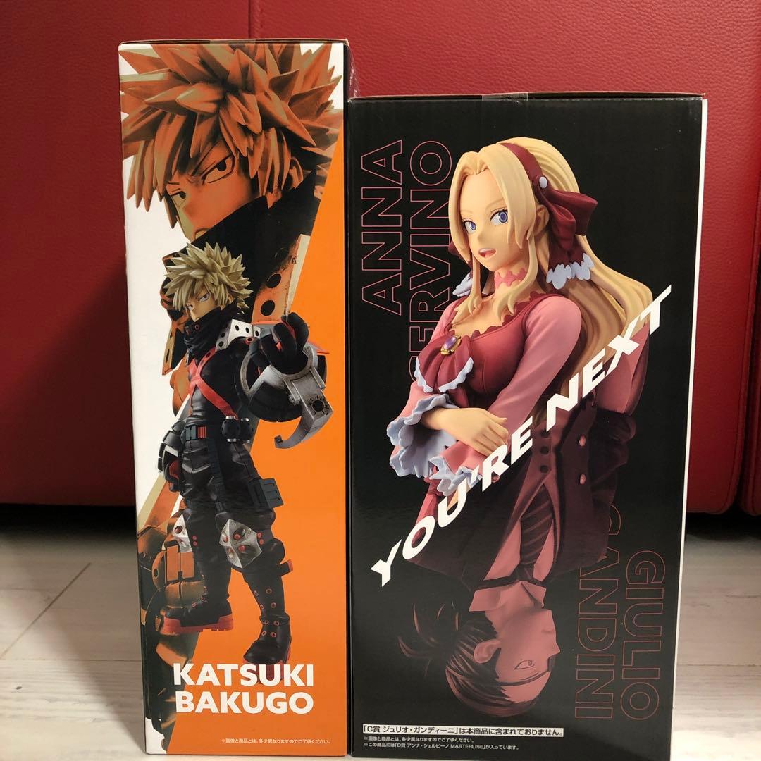 爆豪勝己　アンナシエルビーノ　ＢＤ　フィギュア　ヒロアカ　一番くじ　ユアネクスト