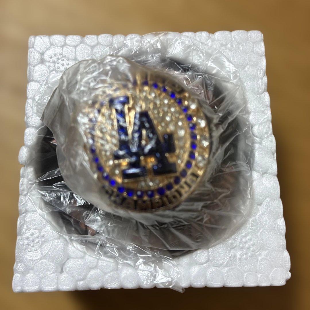 2024年ワールドチャンピオン記念リング 2025年8／6限定配布 大谷翔平