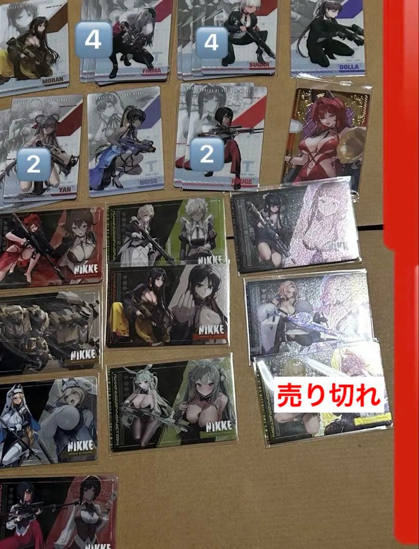 勝利の女神 NIKKE ガンガールメタルカードコレクション