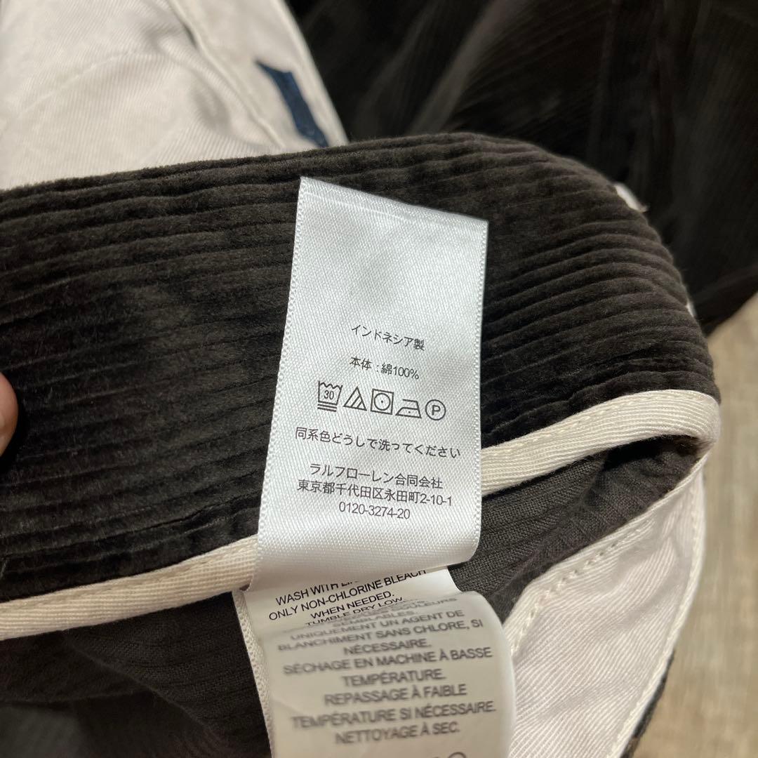 定価3.5万 美品 ポロラルフローレン WHITMAN コーデュロイパンツ 32