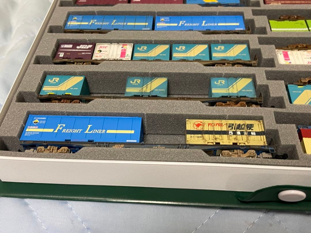 TOMIX コキ＋コンテナ19両セット　ウェザリング済み