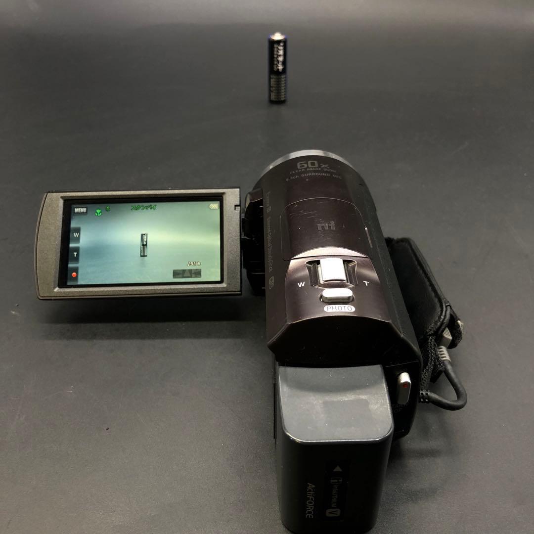 【動作確認済】SONY　HDR-CX675 ビデオカメラ　microSDカード付