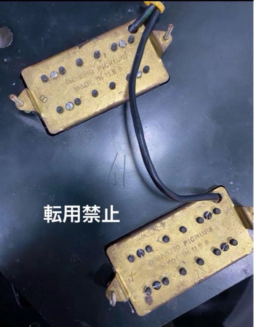 【Washburn】Dimarzio-ワッシュバーン変形V