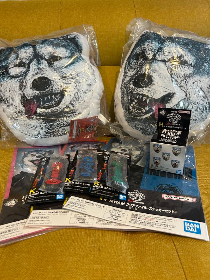 マンウィズ　一番くじ　MAN WITH A MISSION まとめ9点