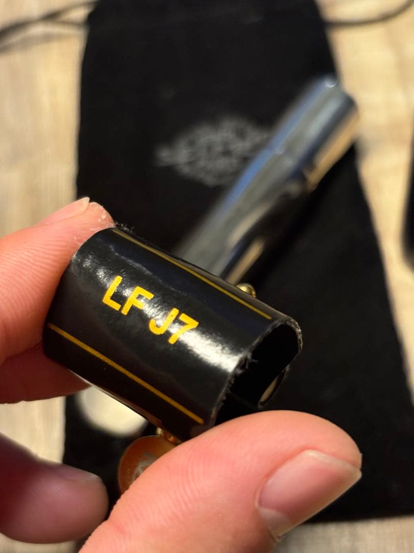 【状態良好】　BGリガチャー　テナーサックス　メタルマウスピース　5番　セット