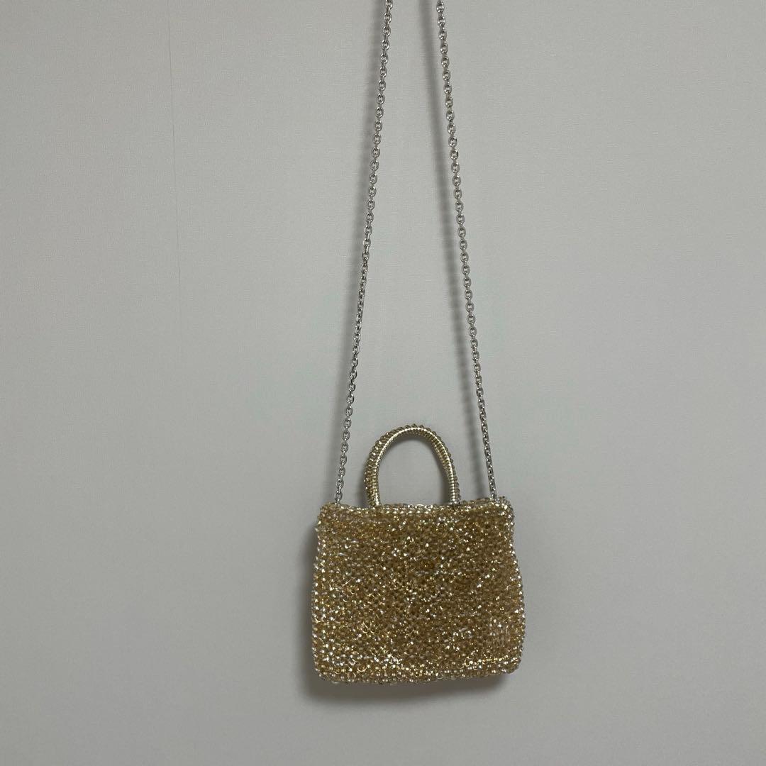 ANTEPRIMA アンテプリマ スタンダード ミニアトゥーラ シルバーゴールド