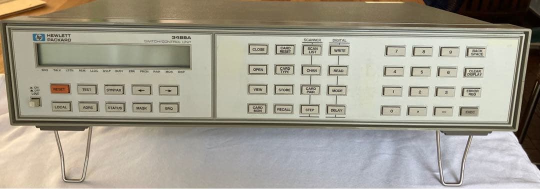 HP 3488A スイッチユニット 4Module付属 GPIB-USB制御付き