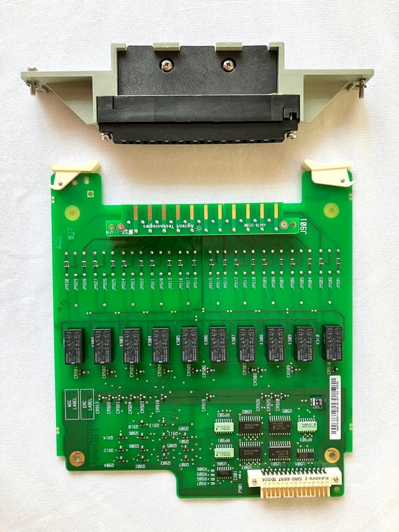 HP 3488A スイッチユニット 4Module付属 GPIB-USB制御付き